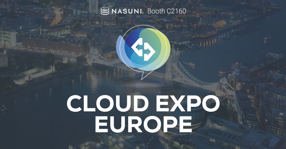 Cloud Expo Europe ’18: See the Future of File Storage with Nasuni
