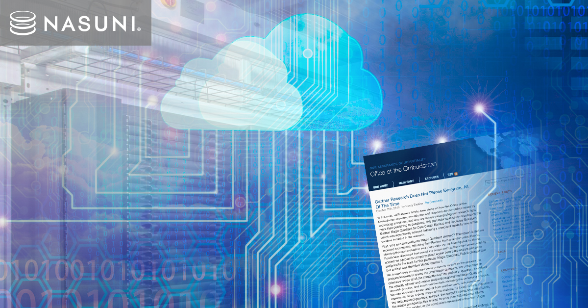 Gartner Magic Quadrant Drama – Stay Calm and Look to the Clouds for Your File Backup Needs