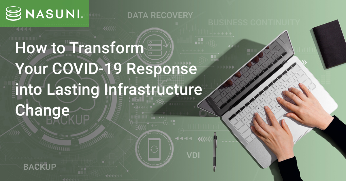 How to Transform Your COVID-19 Response into Lasting Infrastructure Change