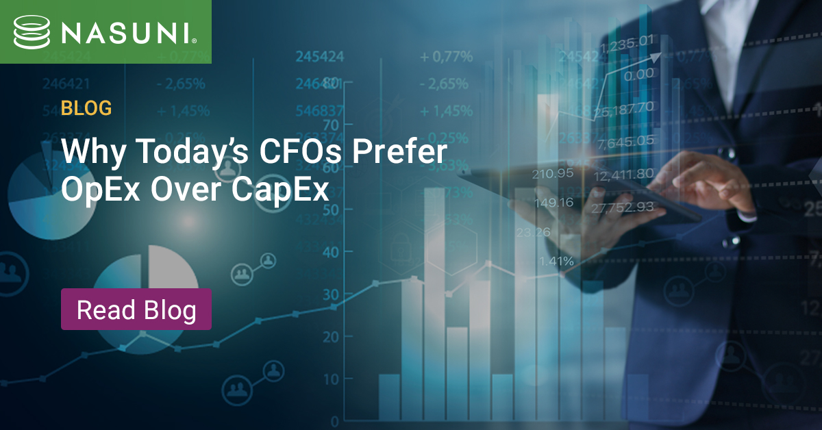 Why Today’s CFOs Prefer OpEx Over CapEx