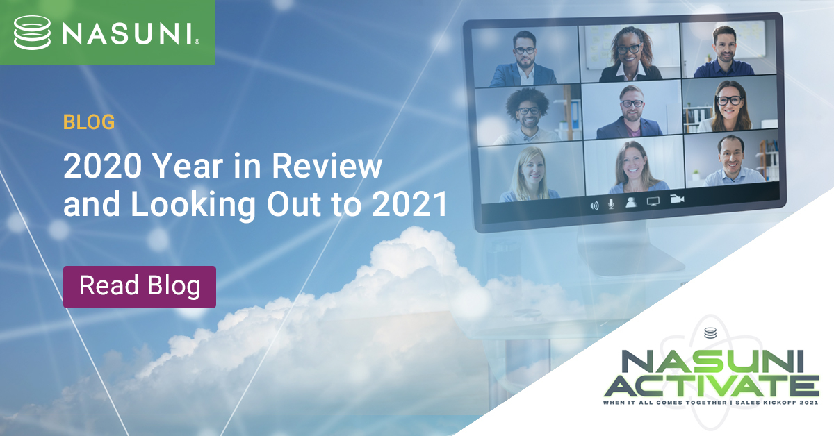 2020 Year in Review and Looking Out to 2021