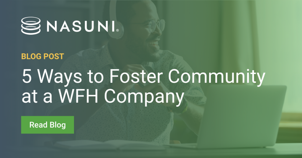 5 Ways to Foster Community at a WFH Company