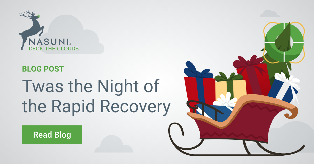 Twas’ the Night of the Rapid Recovery