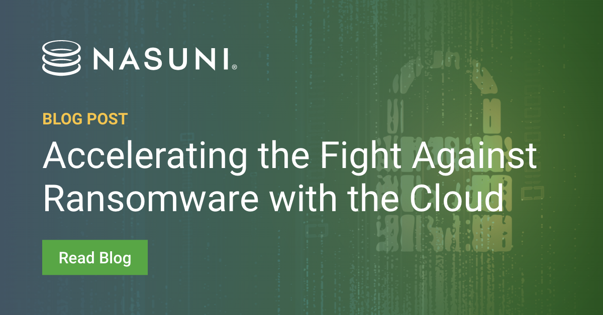 Accelerating the Fight Against Ransomware with the Cloud