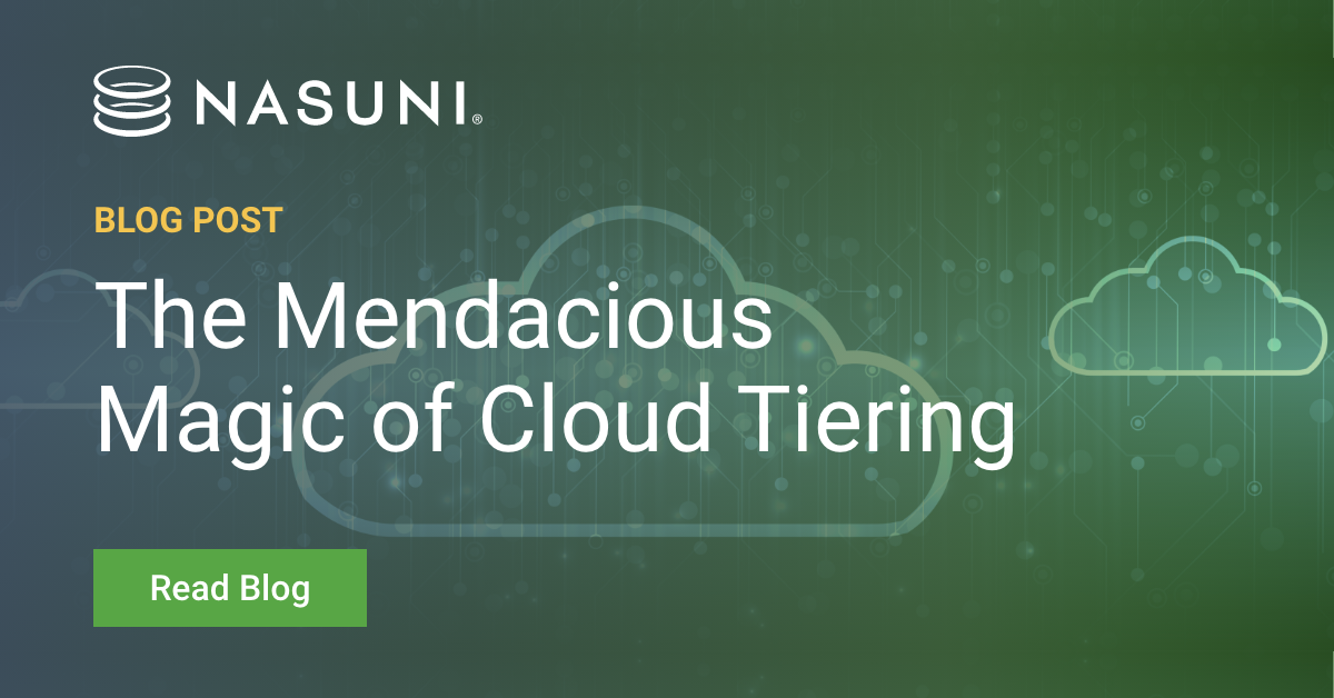 The Mendacious Magic of Cloud Tiering