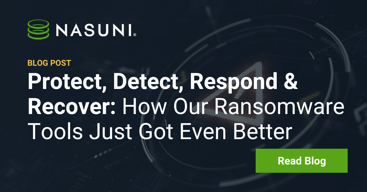 Protect, Detect, Respond & Recover: How Our Ransomware Tools Just Got Even Better