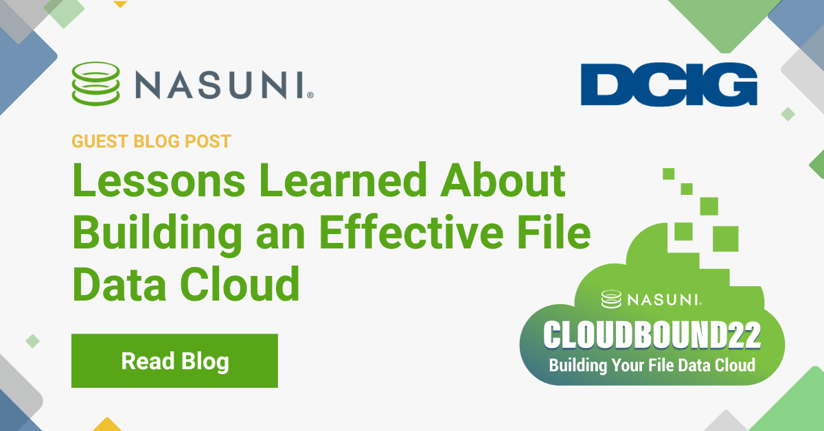 Lessons Learned About Building an Effective File Data Cloud