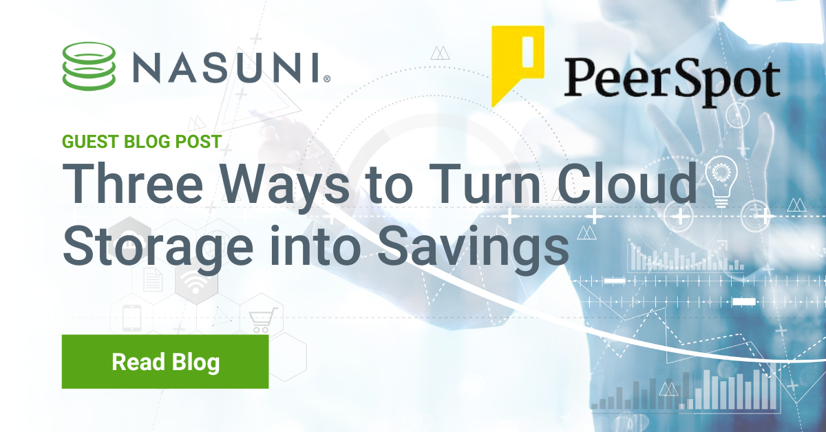 Three Ways to Turn Cloud Storage into Savings