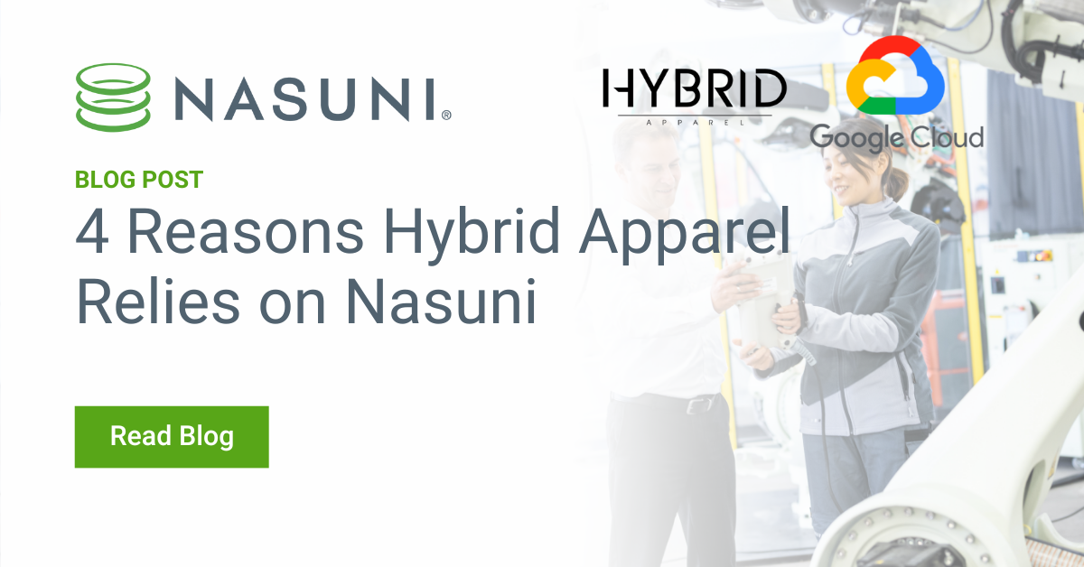 4 Reasons Hybrid Apparel Relies on Nasuni