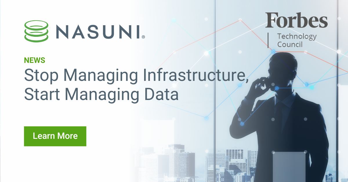 Stop Managing Infrastructure, Start Managing Unstructured File Data