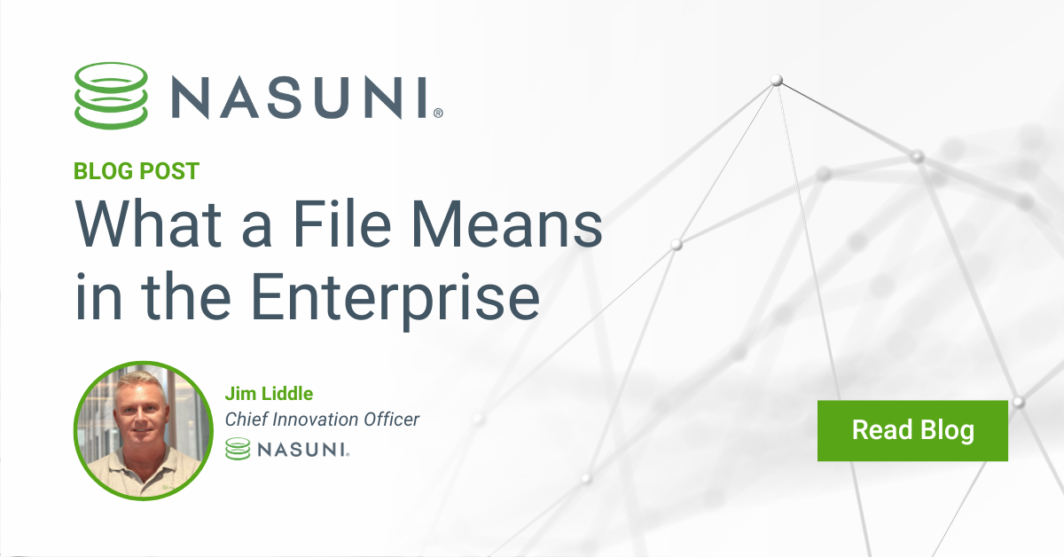 What a File Means in the Enterprise