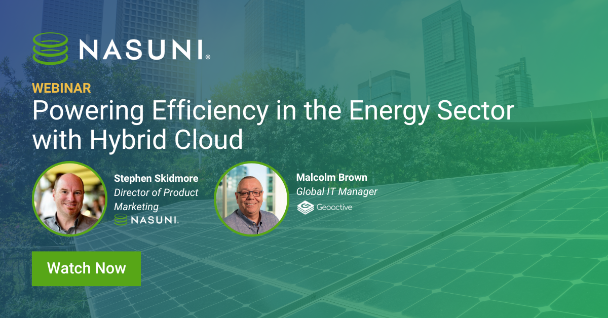 Powering Efficiency in the Energy Sector with Hybrid Cloud