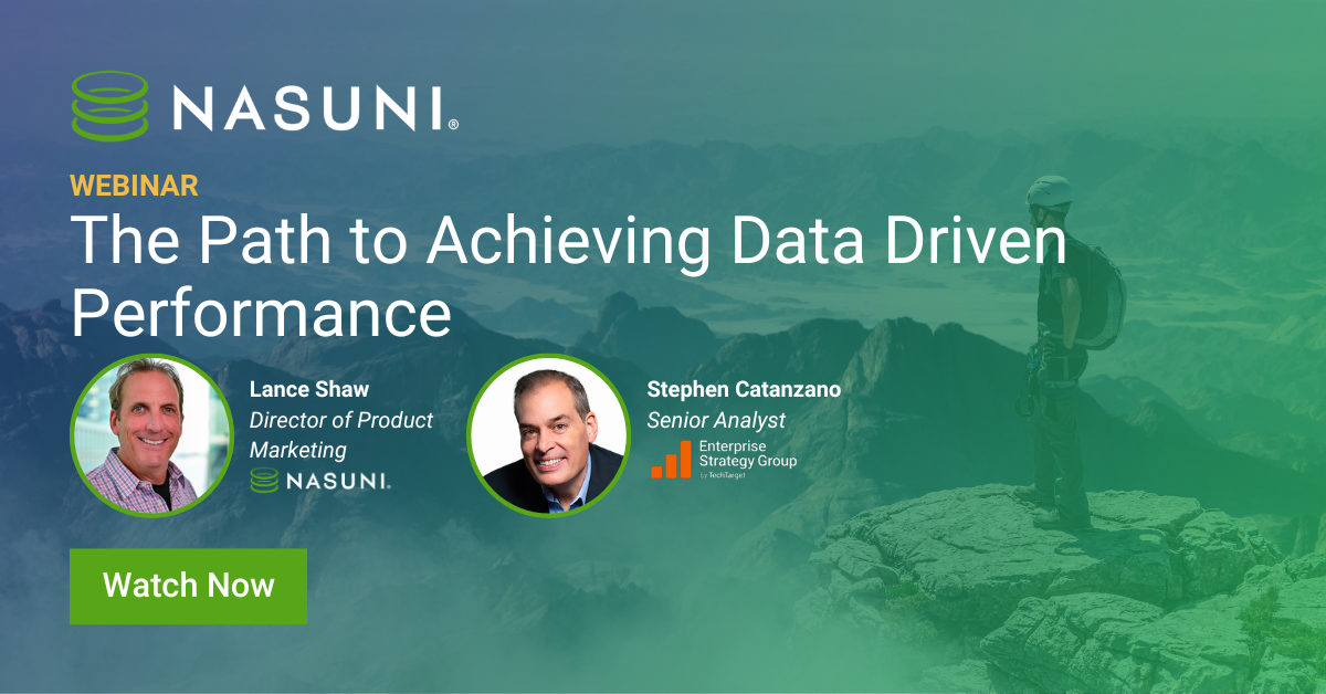 The Path to Achieving Data Driven Performance
