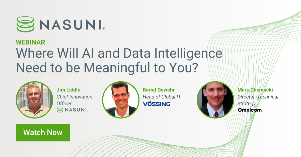 Where Will AI and Data Intelligence Need to be to be Meaningful to You?