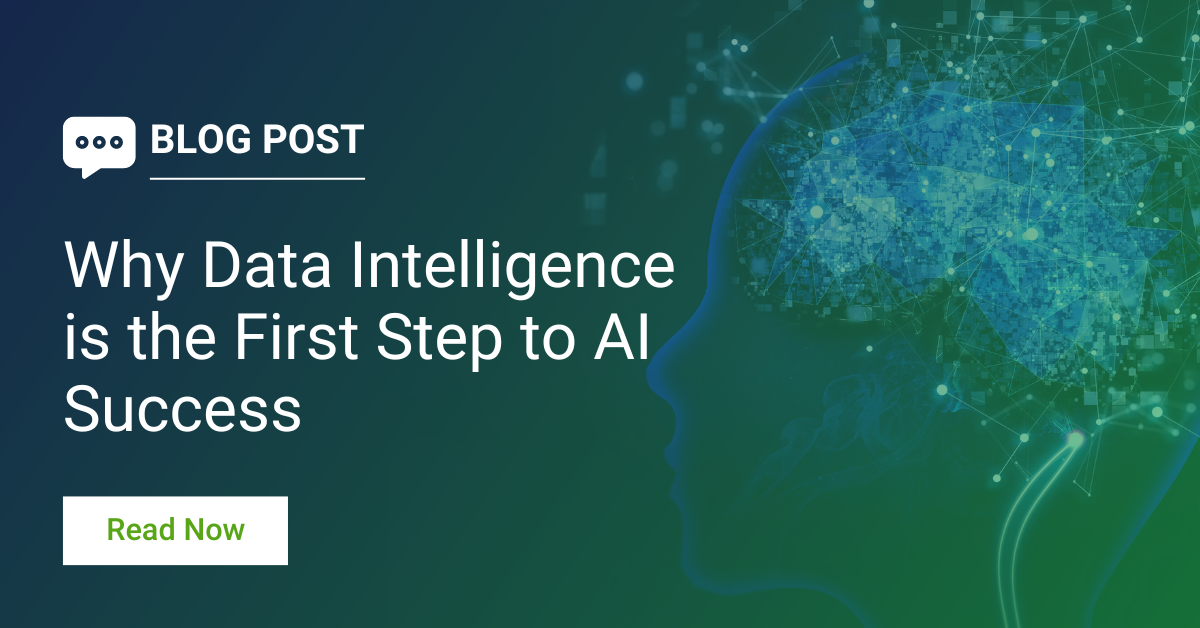 Why Data Intelligence is the First Step to AI Success