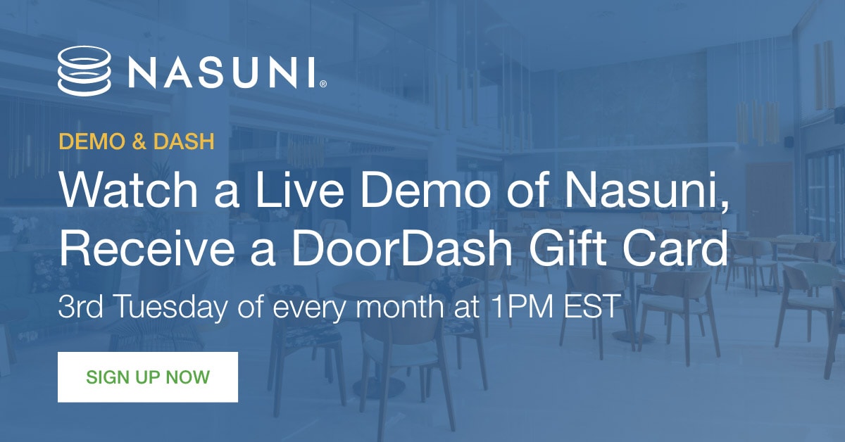 Demo & Dash | April Nasuni File Data Platform Demo