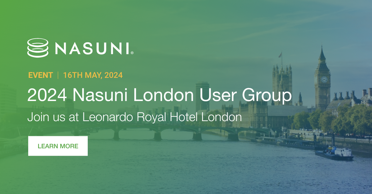 2024 Nasuni London User Group