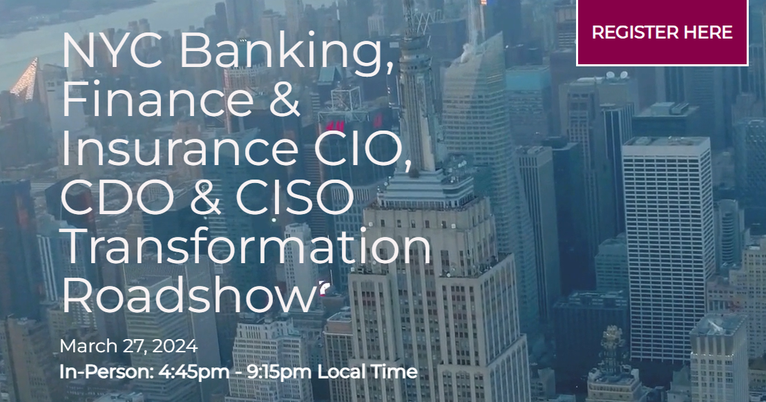 NYC Banking, Finance, & Insurance CIO Transformation Roadshow