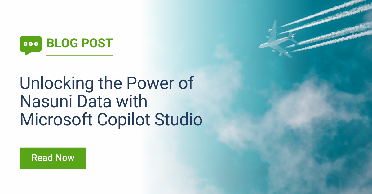 Unlocking the Power of Nasuni Data with Microsoft Copilot Studio